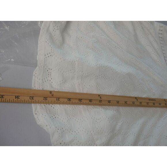 CITY STUDIO Juniors' Eyelet Knit Tiered Dress Size 13 - Picture 6 of 9